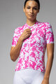 ALÉ Cycling short sleeve jersey - ESSENZA PRAGMA - white/pink