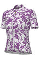 ALÉ Cycling short sleeve jersey - ESSENZA PRAGMA - white/purple