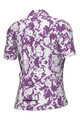 ALÉ Cycling short sleeve jersey - ESSENZA PRAGMA - white/purple