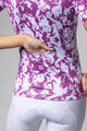 ALÉ Cycling short sleeve jersey - ESSENZA PRAGMA - white/purple