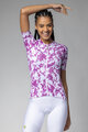 ALÉ Cycling short sleeve jersey - ESSENZA PRAGMA - white/purple