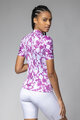 ALÉ Cycling short sleeve jersey - ESSENZA PRAGMA - white/purple