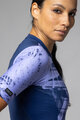 ALÉ Cycling short sleeve jersey - PALM PR-E - blue/purple