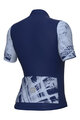 ALÉ Cycling short sleeve jersey - PALM PR-E - blue/purple