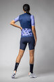 ALÉ Cycling short sleeve jersey - PALM PR-E - blue/purple