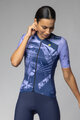 ALÉ Cycling short sleeve jersey - PALM PR-E - blue/purple