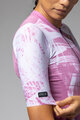 ALÉ Cycling short sleeve jersey - PALM PR-E - pink/white