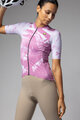 ALÉ Cycling short sleeve jersey - PALM PR-E - pink/white