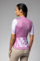 ALÉ Cycling short sleeve jersey - PALM PR-E - pink/white