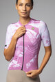 ALÉ Cycling short sleeve jersey - PALM PR-E - pink/white