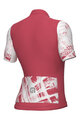 ALÉ Cycling short sleeve jersey - PALM PR-E - red/white