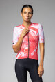ALÉ Cycling short sleeve jersey - PALM PR-E - red/white