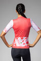 ALÉ Cycling short sleeve jersey - PALM PR-E - red/white