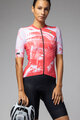 ALÉ Cycling short sleeve jersey - PALM PR-E - red/white