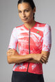 ALÉ Cycling short sleeve jersey - PALM PR-E - red/white