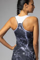 ALÉ Cycling sleeveless jersey - MARBLE PRAGMA - black/white