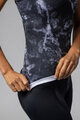 ALÉ Cycling sleeveless jersey - MARBLE PRAGMA - black/white