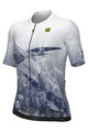 ALÉ Cycling short sleeve jersey - QUARTZ PR-E - white/blue