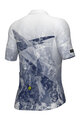ALÉ Cycling short sleeve jersey - QUARTZ PR-E - white/blue