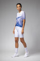 ALÉ Cycling short sleeve jersey - QUARTZ PR-E - white/blue