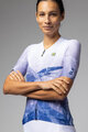 ALÉ Cycling short sleeve jersey - QUARTZ PR-E - white/blue