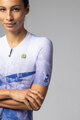 ALÉ Cycling short sleeve jersey - QUARTZ PR-E - white/blue