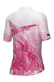 ALÉ Cycling short sleeve jersey - QUARTZ PR-E - white/pink