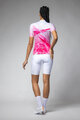ALÉ Cycling short sleeve jersey - QUARTZ PR-E - white/pink