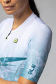 ALÉ Cycling short sleeve jersey - QUARTZ PR-E - white/green