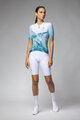 ALÉ Cycling short sleeve jersey - QUARTZ PR-E - white/green