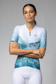 ALÉ Cycling short sleeve jersey - QUARTZ PR-E - white/green