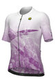 ALÉ Cycling short sleeve jersey - QUARTZ PR-E - white/purple