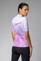 ALÉ Cycling short sleeve jersey - QUARTZ PR-E - white/purple