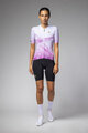 ALÉ Cycling short sleeve jersey - QUARTZ PR-E - white/purple