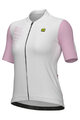 ALÉ Cycling short sleeve jersey - FOLLOW ME PR-E - white/pink