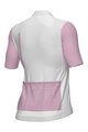 ALÉ Cycling short sleeve jersey - FOLLOW ME PR-E - white/pink