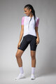 ALÉ Cycling short sleeve jersey - FOLLOW ME PR-E - white/pink