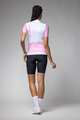 ALÉ Cycling short sleeve jersey - FOLLOW ME PR-E - white/pink