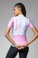 ALÉ Cycling short sleeve jersey - FOLLOW ME PR-E - white/pink