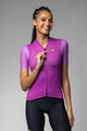 ALÉ Cycling short sleeve jersey - FOLLOW ME PR-E - cyclamen