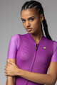 ALÉ Cycling short sleeve jersey - FOLLOW ME PR-E - cyclamen