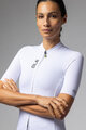 ALÉ Cycling short sleeve jersey - COLOR BLOCK PRAGMA - white
