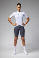 ALÉ Cycling short sleeve jersey - COLOR BLOCK PRAGMA - white