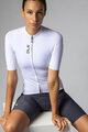 ALÉ Cycling short sleeve jersey - COLOR BLOCK PRAGMA - white