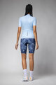 ALÉ Cycling short sleeve jersey - COLOR BLOCK PRAGMA - light blue