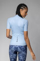 ALÉ Cycling short sleeve jersey - COLOR BLOCK PRAGMA - light blue