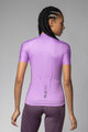 ALÉ Cycling short sleeve jersey - COLOR BLOCK PRAGMA - purple
