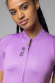 ALÉ Cycling short sleeve jersey - COLOR BLOCK PRAGMA - purple