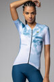 ALÉ Cycling short sleeve jersey - ATMOSFERA PR-E - white/blue