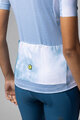 ALÉ Cycling short sleeve jersey - ATMOSFERA PR-E - white/blue